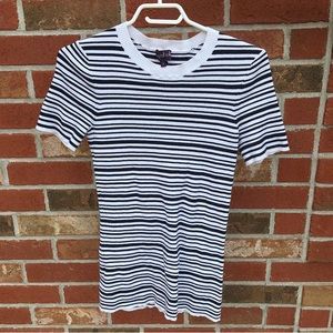 Extra-long Striped T-shirt